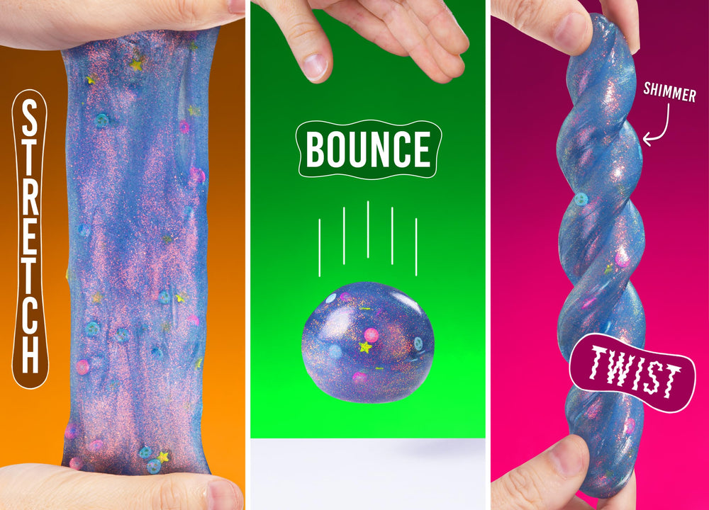 Total Eclipse stretch and bounce play for tactile fun.
