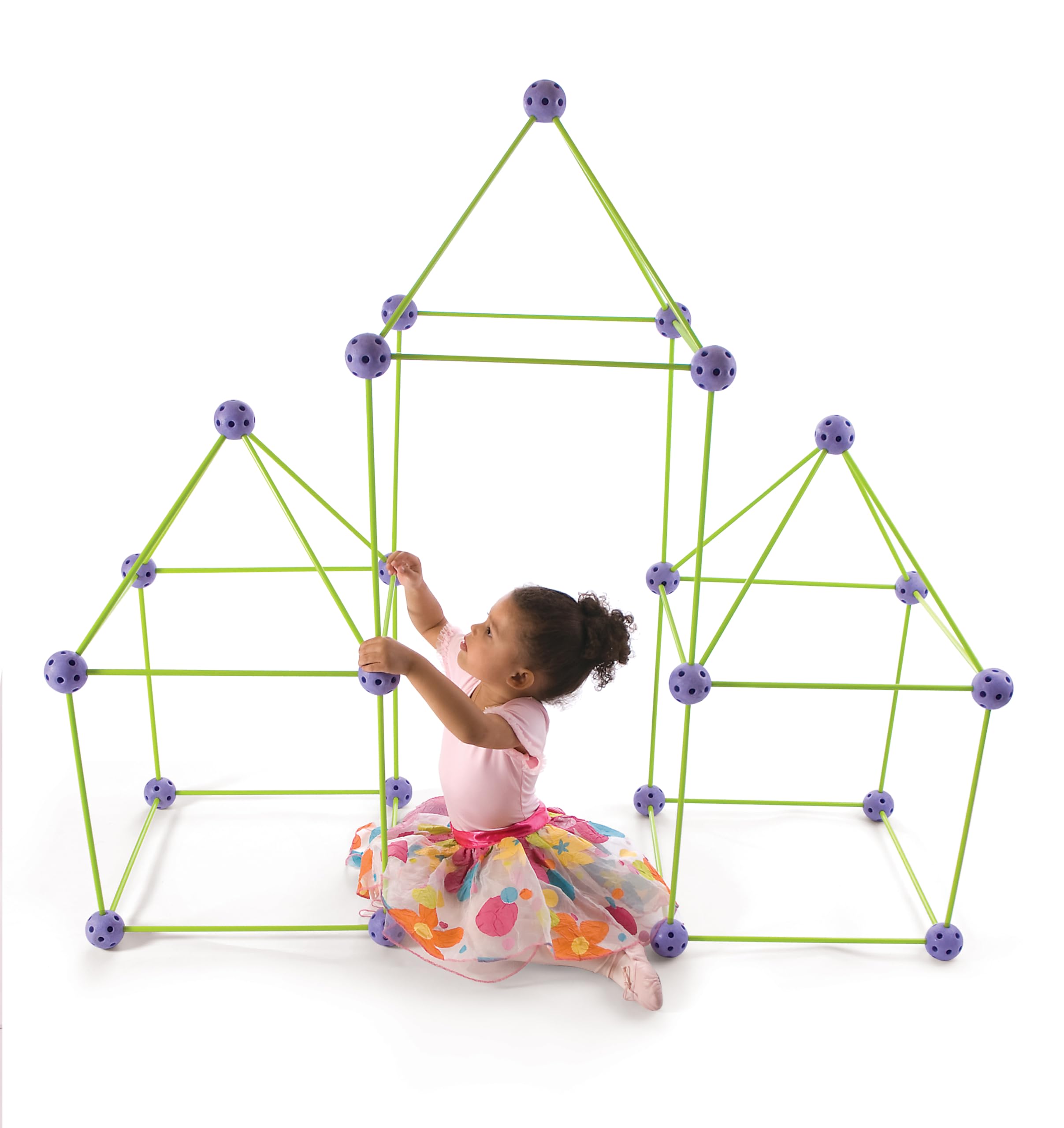 Crazy Forts igloo structure demonstrates versatile configurations for play spaces.