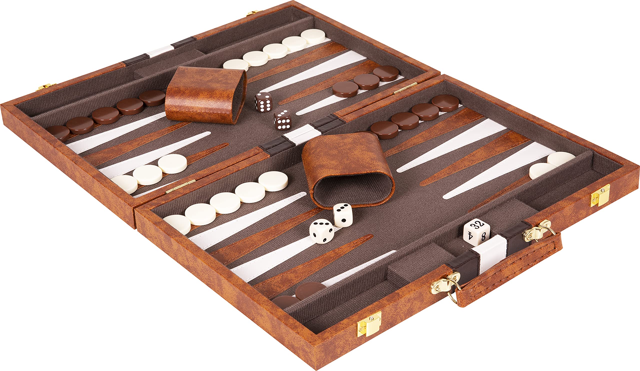 Crazy Games leatherette case interior highlighting durable protection