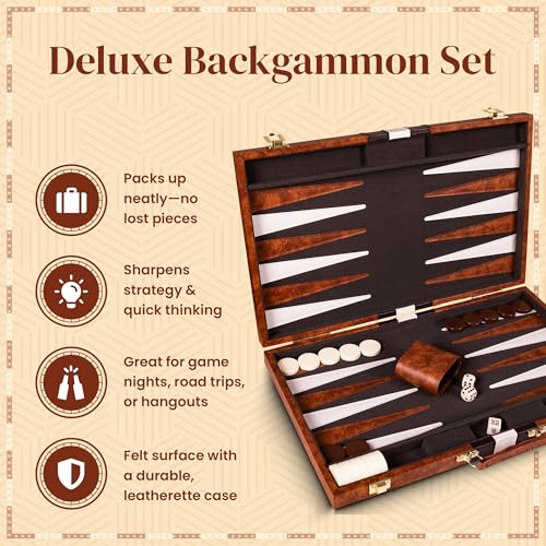 Crazy Games leatherette case interior protects felt and keeps accessories organized