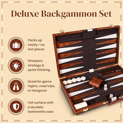 Crazy Games leatherette case interior protects felt and keeps accessories organized