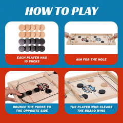 Crazy Games Portable indoor game night setup for desks and coffee tables.