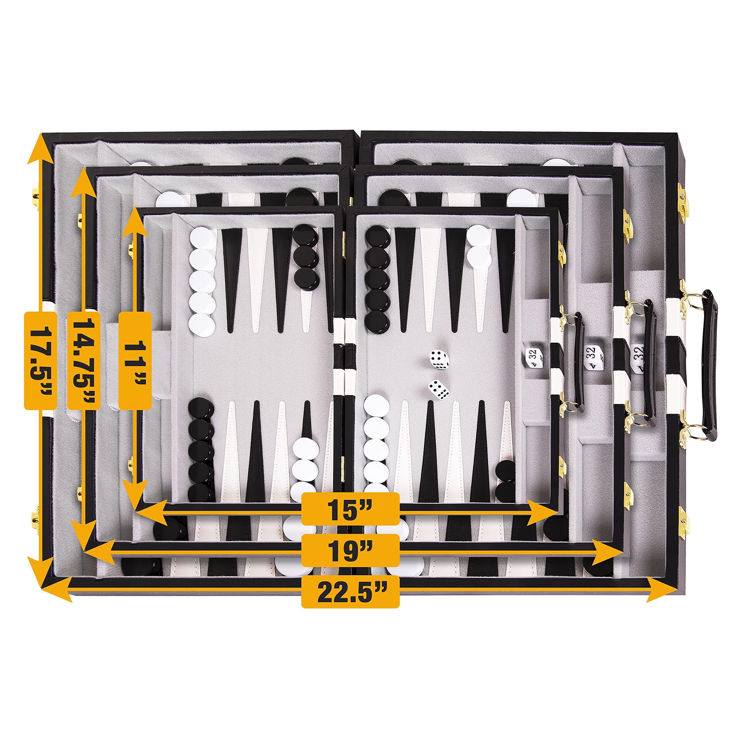 Crazy Games scratch-resistant felt playfield stays pristine during play