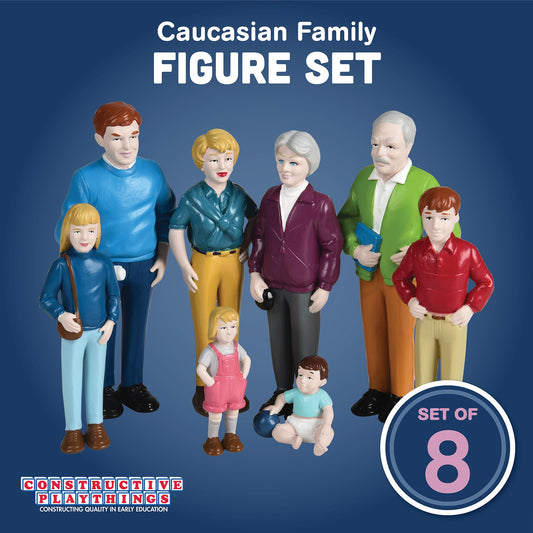 Cre8tive Minds Marvel Education Caucasian family child figure boosts imaginative storytelling.