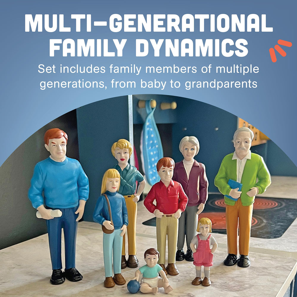 Cre8tive Minds Marvel Education Caucasian family father figure promotes sharing play.
