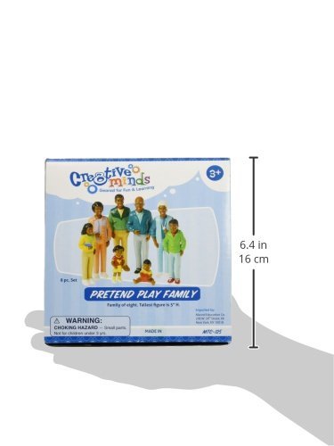 Cre8tive Minds Marvel Family child figure fosters inclusive pretend play and social skills.