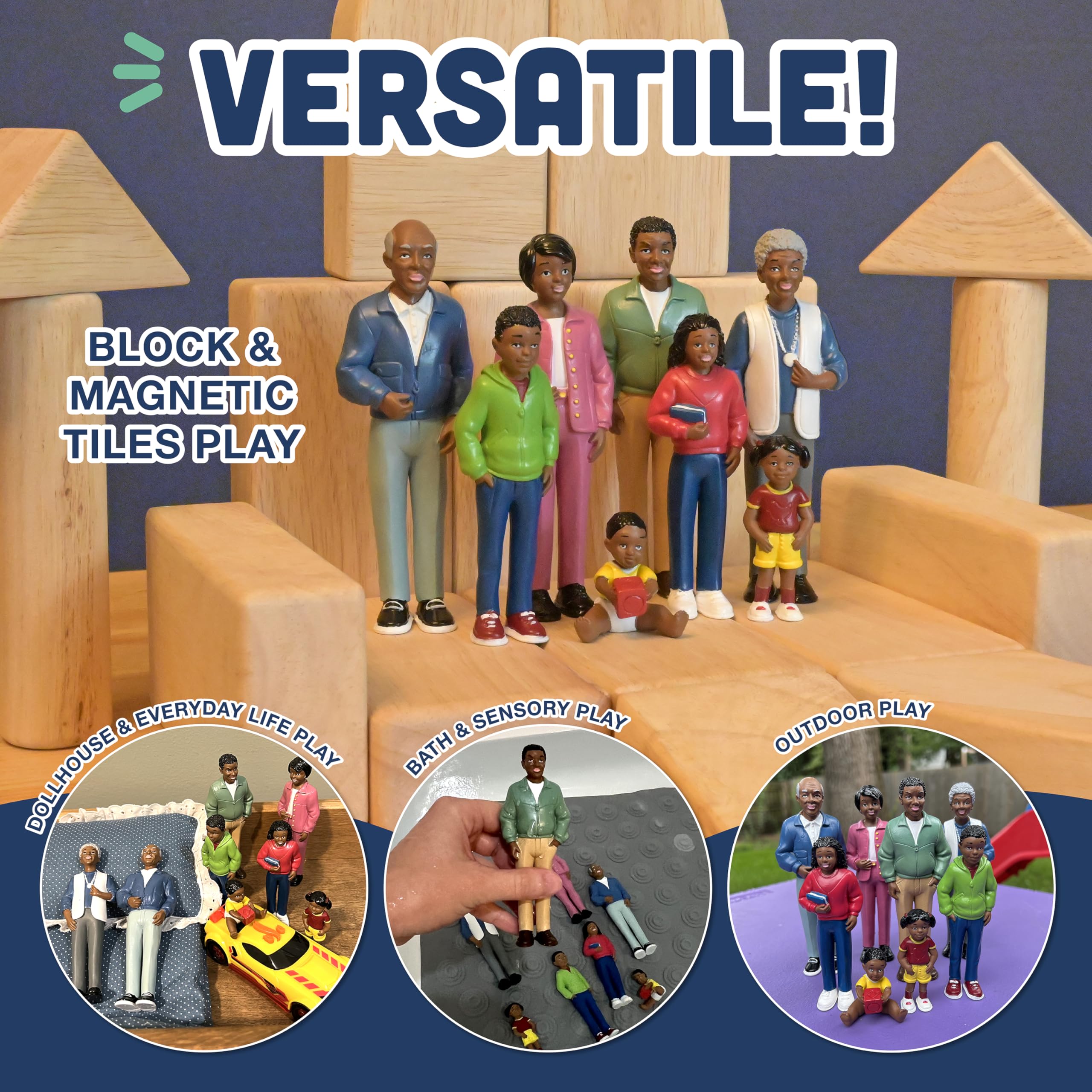 Cre8tive Minds Marvel Family grandpa figure supports family rituals and empathy.