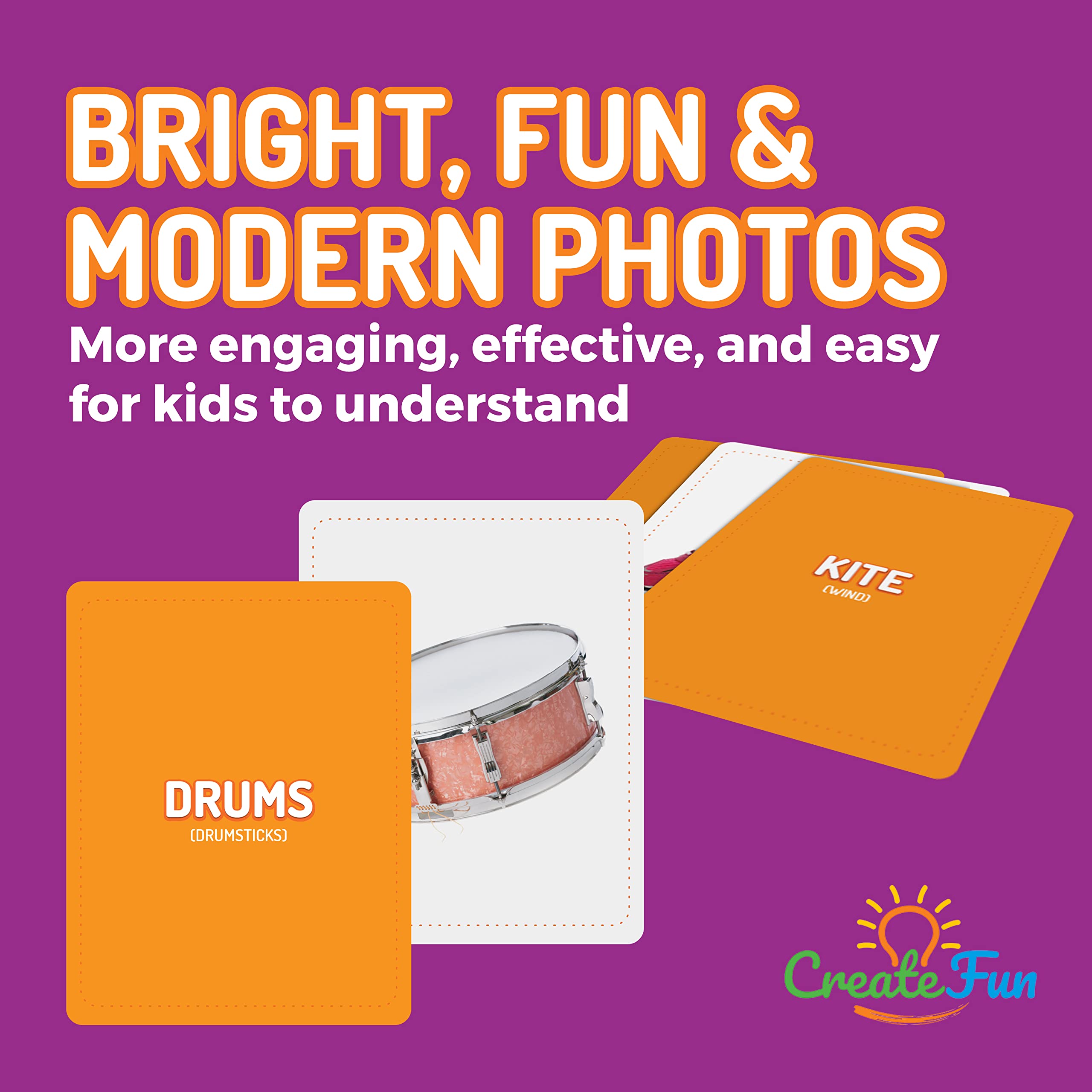 CreateFun Go Together cards support classroom and homeschool learning with engaging sequencing and concept display