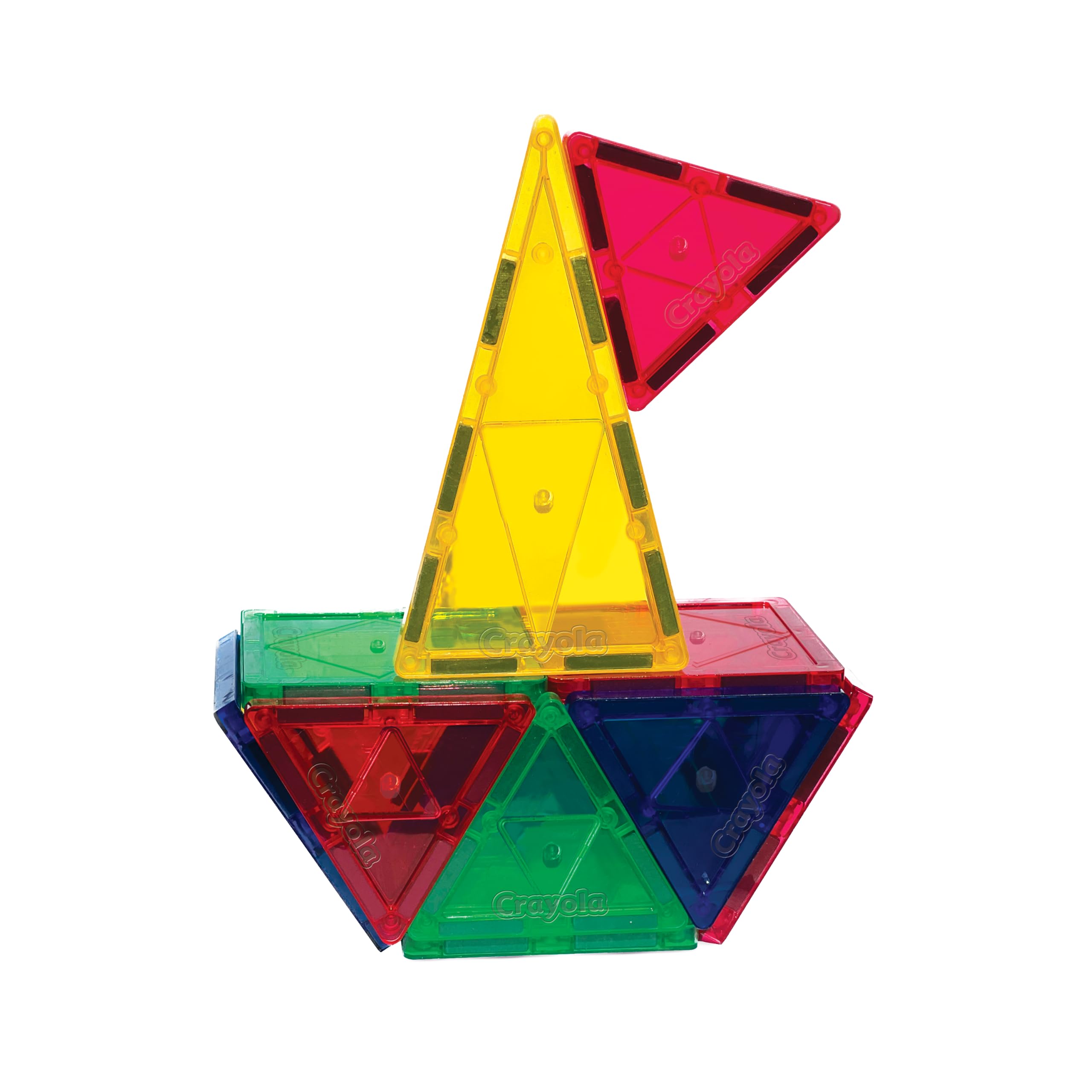 CreateOn Crayola Bold tiles enabling hands-on learning through shapes and numbers.