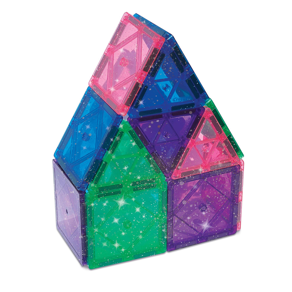 CreateOn Crayola magnetic tiles spark rocket-themed STEM play for curious kids.