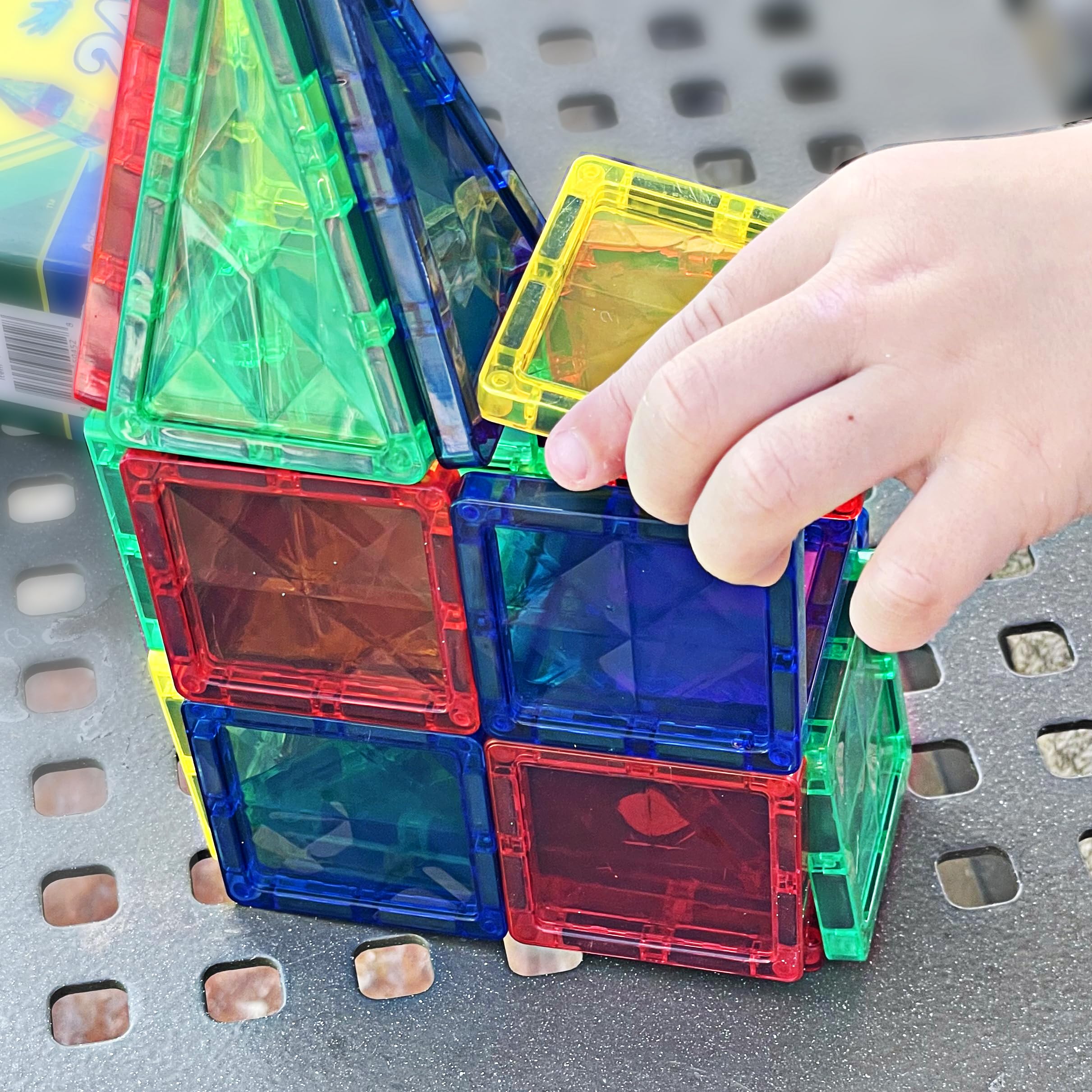 CreateOn Crayola Mini Magnetic PIP-Tiles interactive-variety tiles encourage hands-on exploration