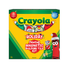 CreateOn Crayola PaintOn travel play kit keeps kids engaged during flights with magnetic tiles.