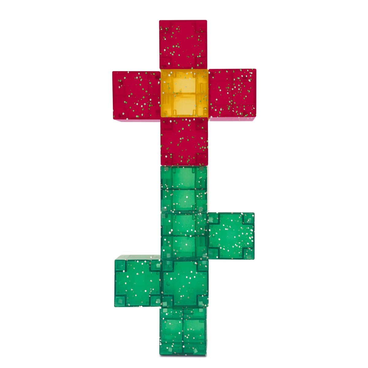 Open-ended play with Crayola PIP Cubes encouraging imagination and exploration.