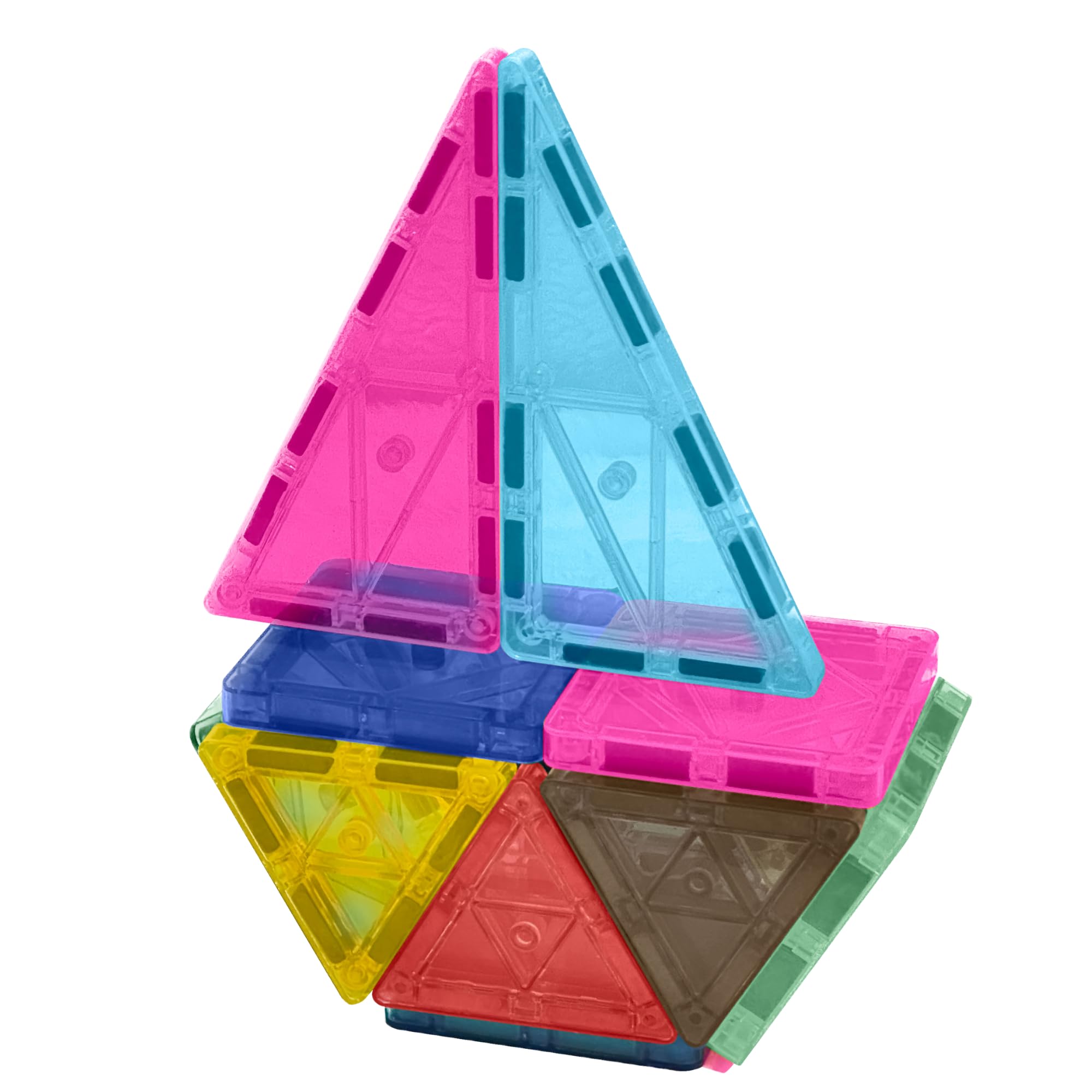 CreateOn Crayola Retro PIP tiles with magnetic edges simplify quick assembly