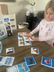 CreateOn kids magnetic building tiles set invites collaborative construction play.