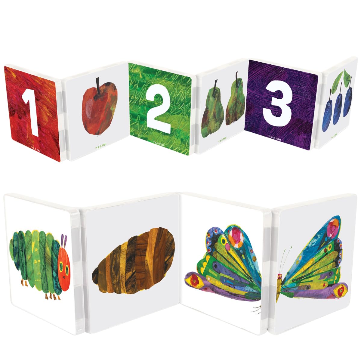 CreateOn packaging and tiles showing the educational playset