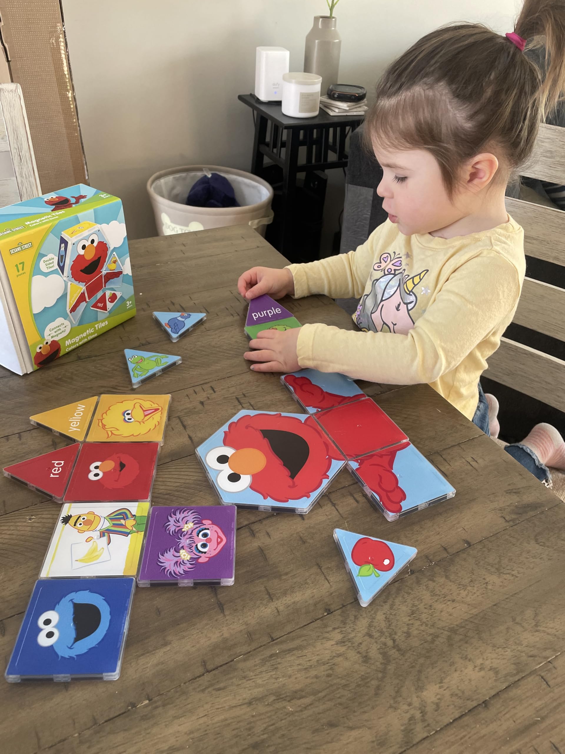 CreateOn Sesame Street magnets with Cookie Monster invite hands-on problem solving during play.