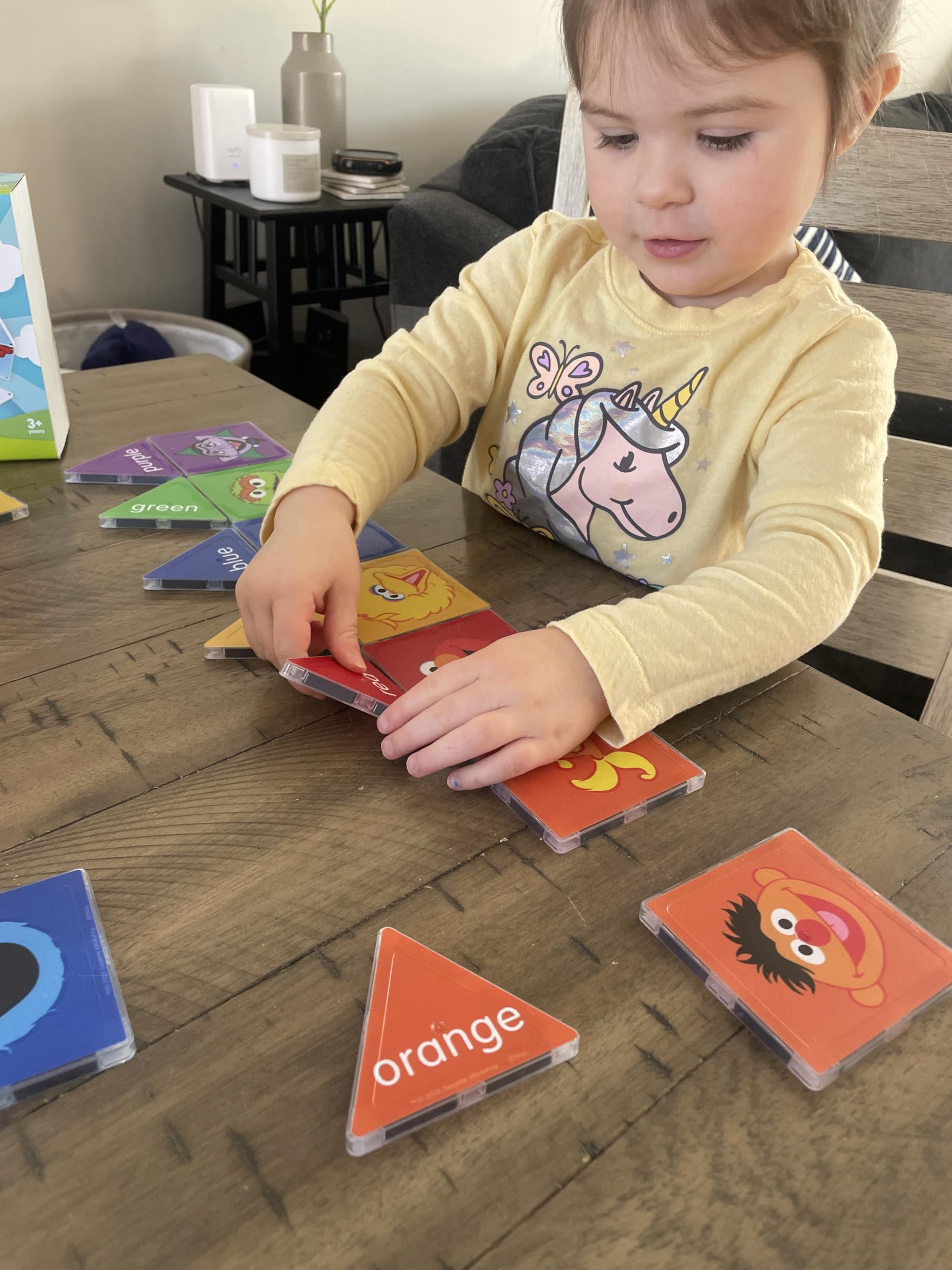 CreateOn Sesame Street tiles for at-home education and family-friendly building fun.