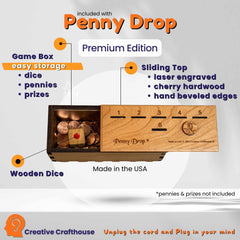 Creative Crafthouse Penny Drop Game premium base with compact size