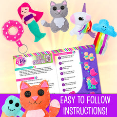 Creative Kids Felt Sewing Kit instruction manual — clear steps for a confident start.