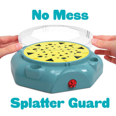 Creative Kids Spin n Splatter splatter guard helps keep art time tidy
