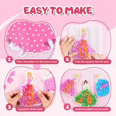 Creative Kimi poke-in sticks and pad ready for simple, tidy fabric crafting