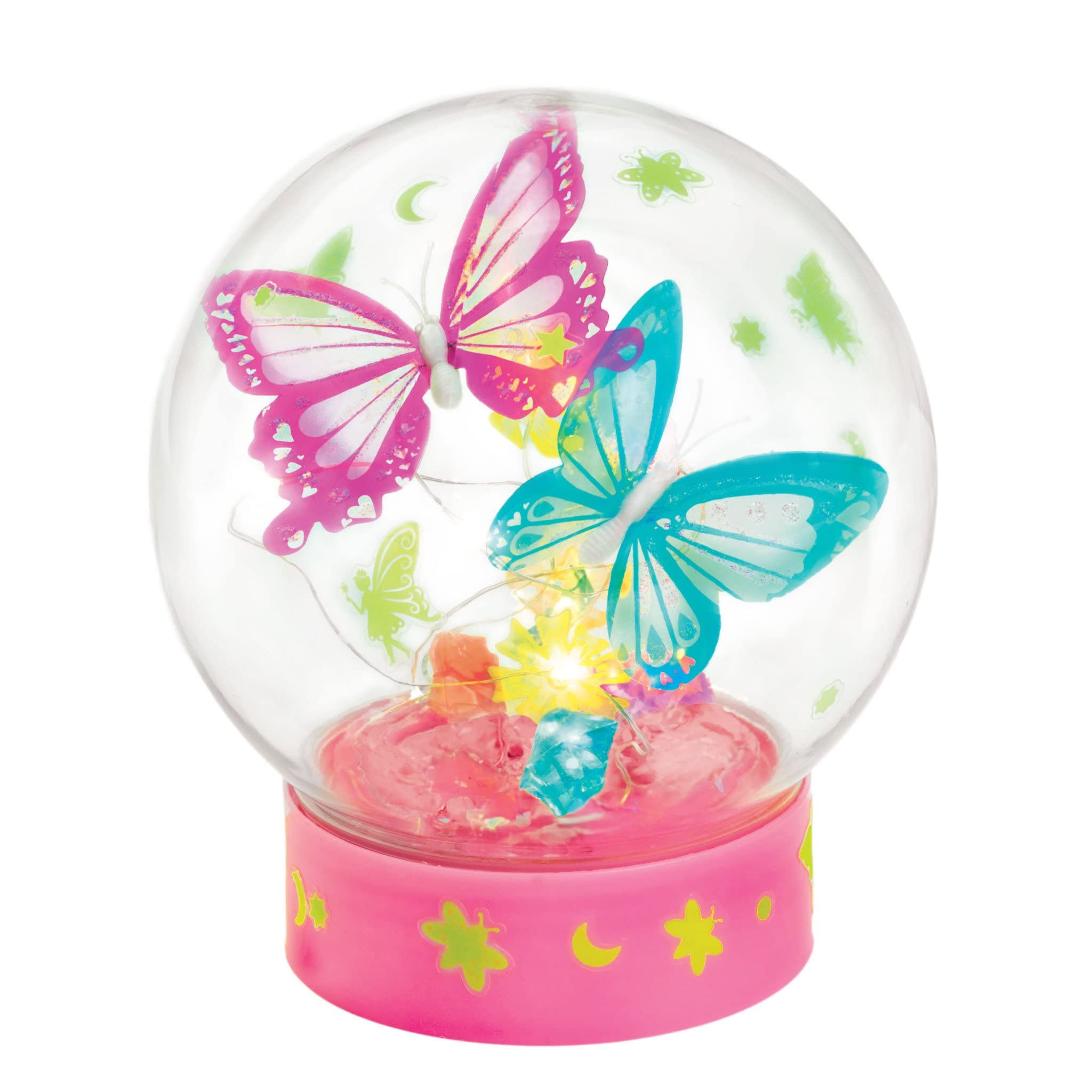 Creativity for Kids butterfly string lights illuminate imaginative play.