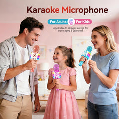 Creattop karaoke mic with Bluetooth 5.3 for quick device pairing