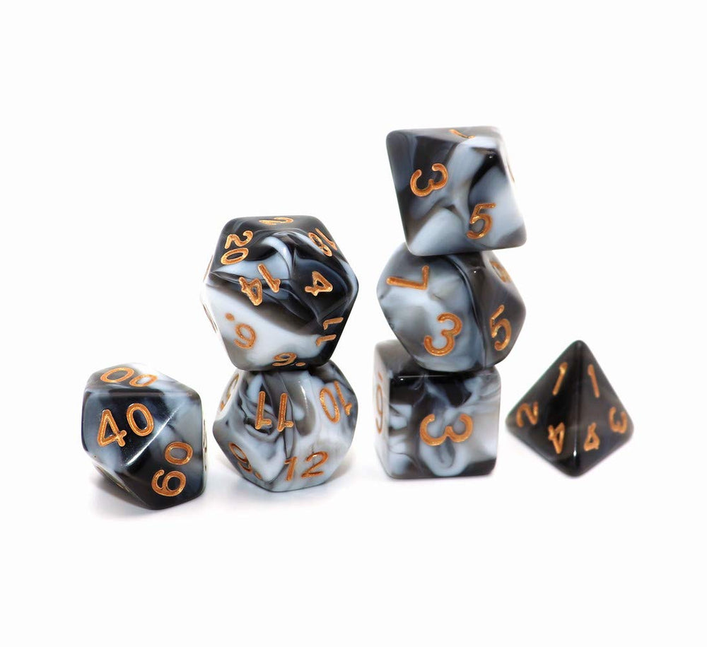 CREEBUY dice set offers broad compatibility with D&D, MTG, and table games.