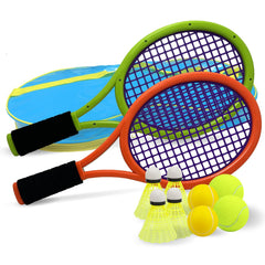 Crefotu kids tennis racket 17 inch grip close up for comfortable handling