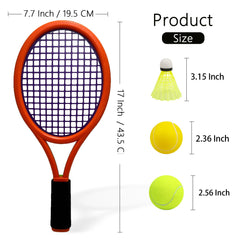 Crefotu ready to use kids tennis set promotes active play