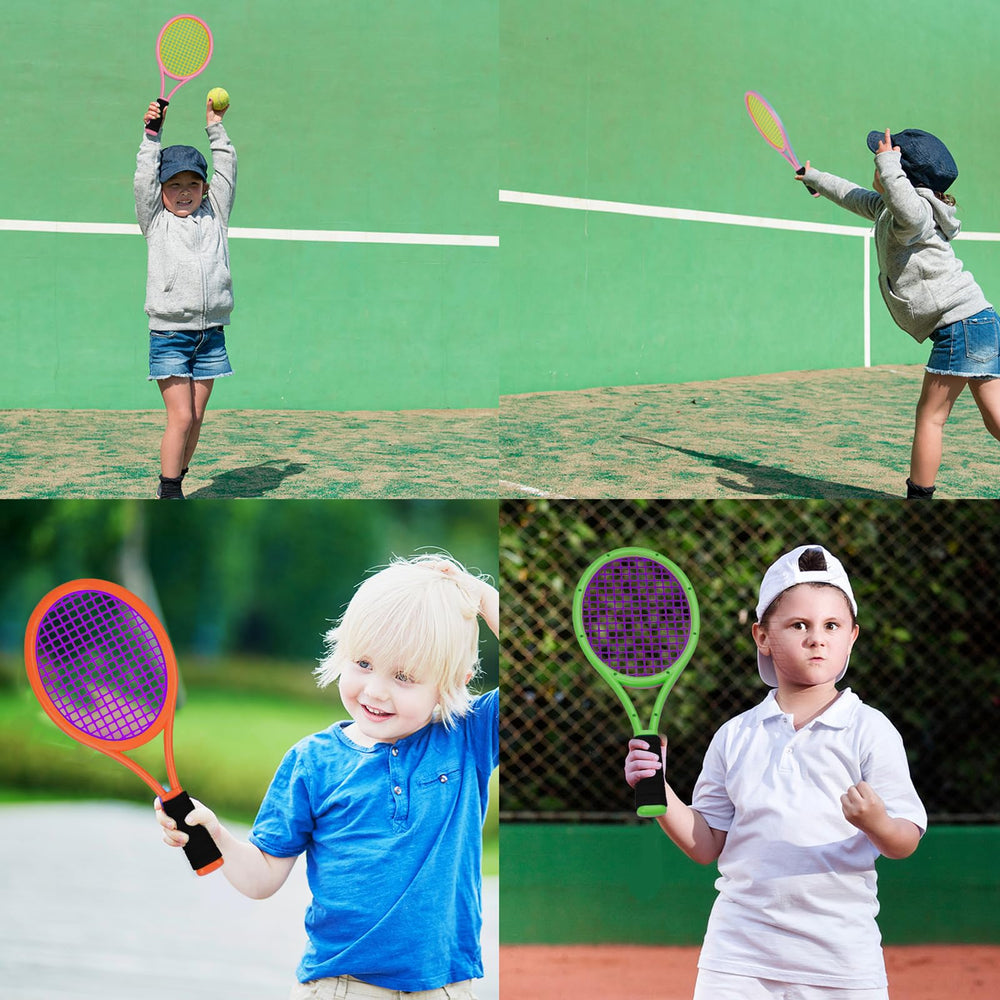 Crefotu tennis balls two pack for young players practice