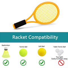 Crefotu shuttlecocks included, lightweight practice aids for early-hand coordination on any surface.