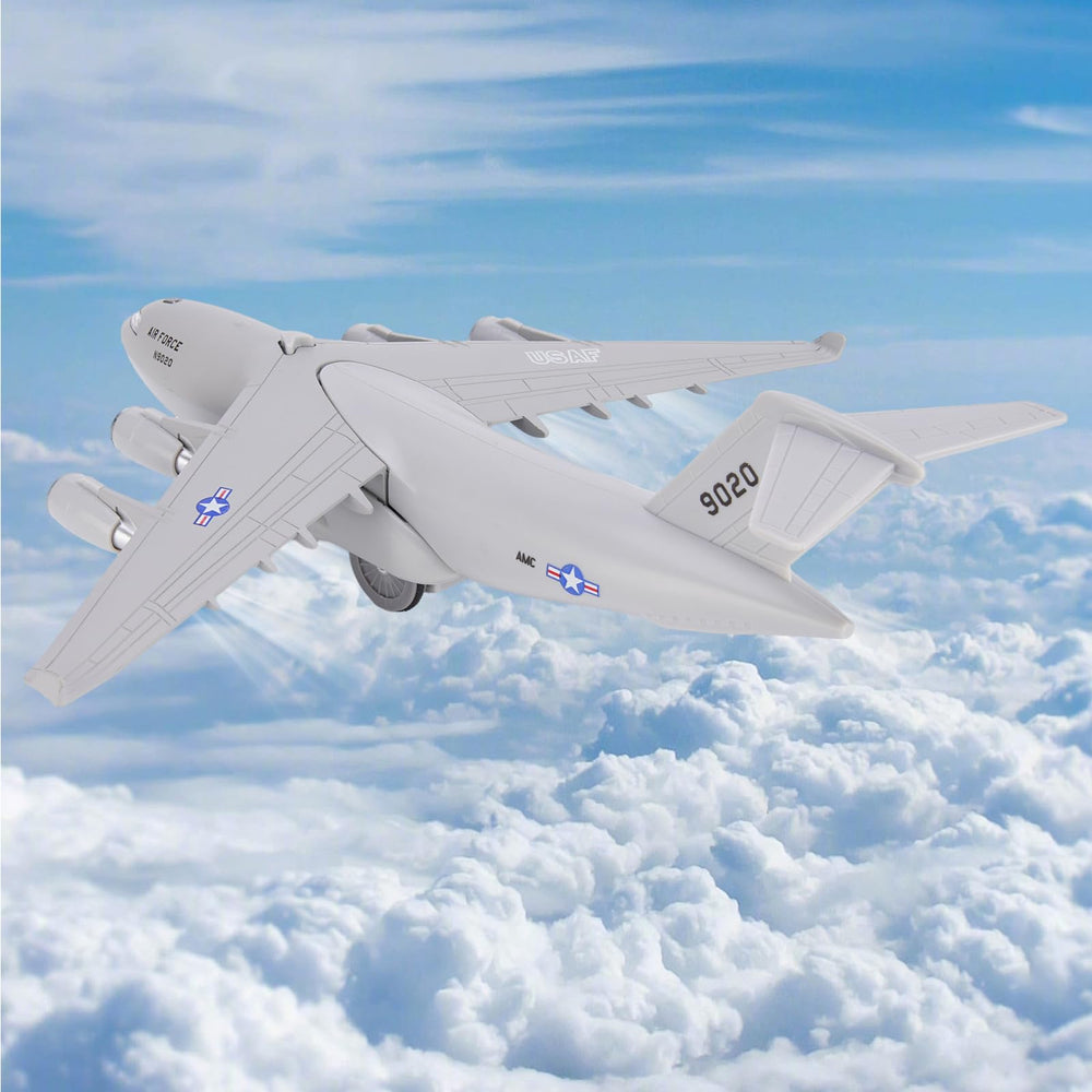 Crelloci Air Force plane battery compartment with included batteries
