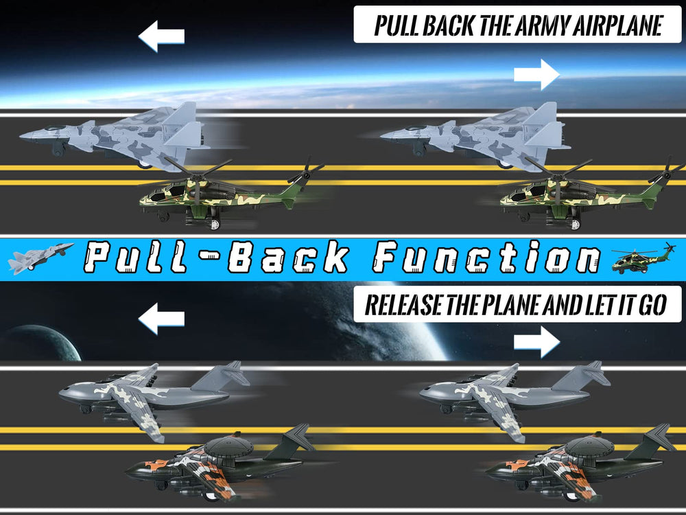 Crelloci army airplane toy early-warning aircraft camouflage fosters creative flight scenarios.