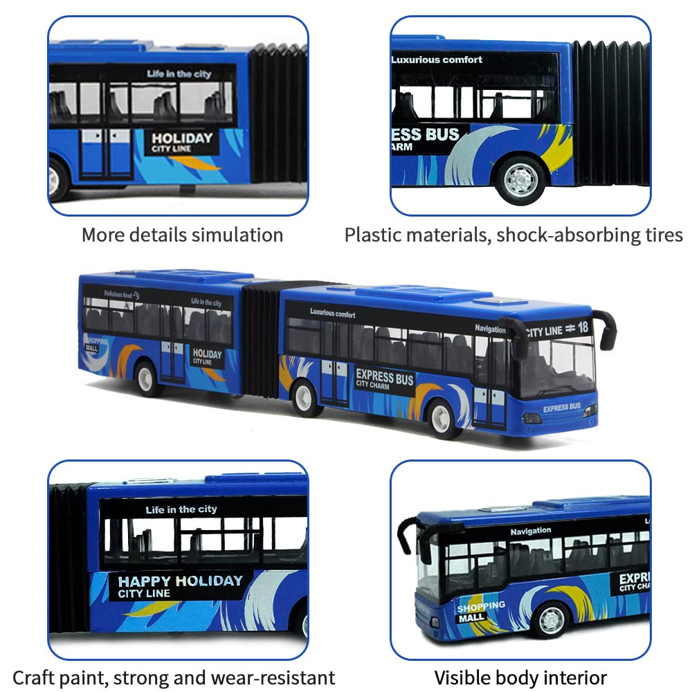 Crelloci bus toy featuring lights and sounds to boost imaginative play.