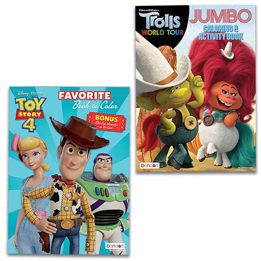Crenstone bulk coloring books licensed characters attract familiar favorites for coloring time
