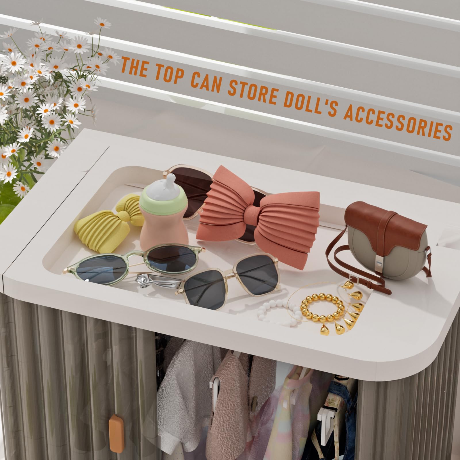 Creproly ultra-thin foldable design fits drawers or suitcases.