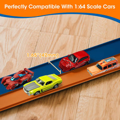 Criez track unfolds instantly and stores compactly for travel.