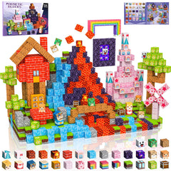 Crifeton Magnetic Blocks 150 pcs overview encouraging colorful, open-ended building