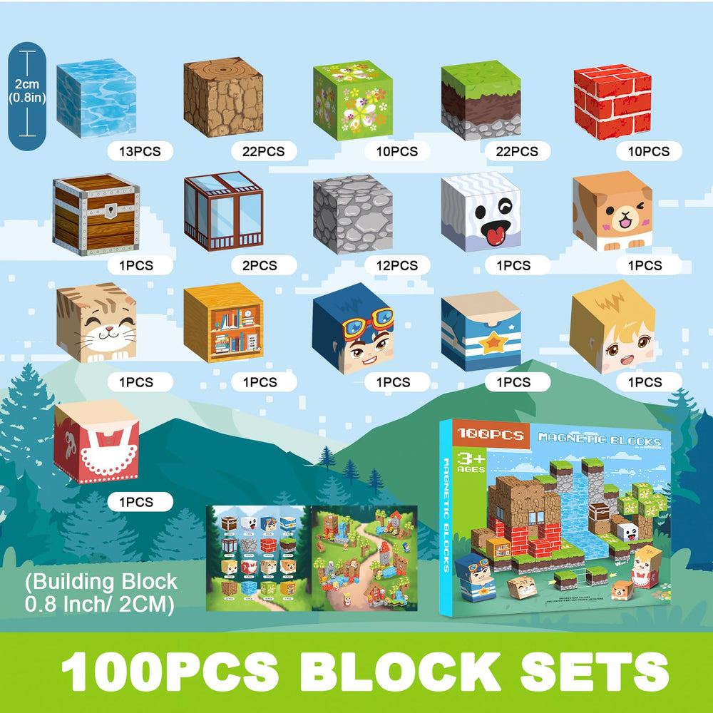 Crifeton Magnetic Blocks—strong magnets support sturdy, epic constructions.