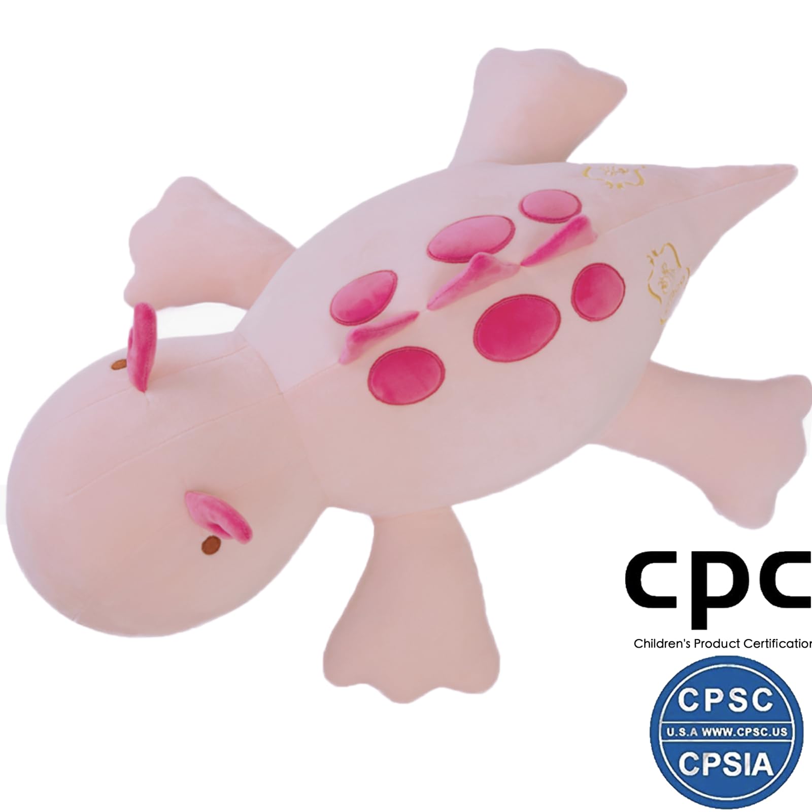 Crillop soft fabric dino body ready for daily snuggling and play.