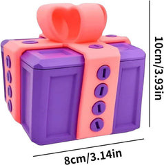 Critigulf prank box open-challenge blue-red, adds suspenseful patience-testing moments.