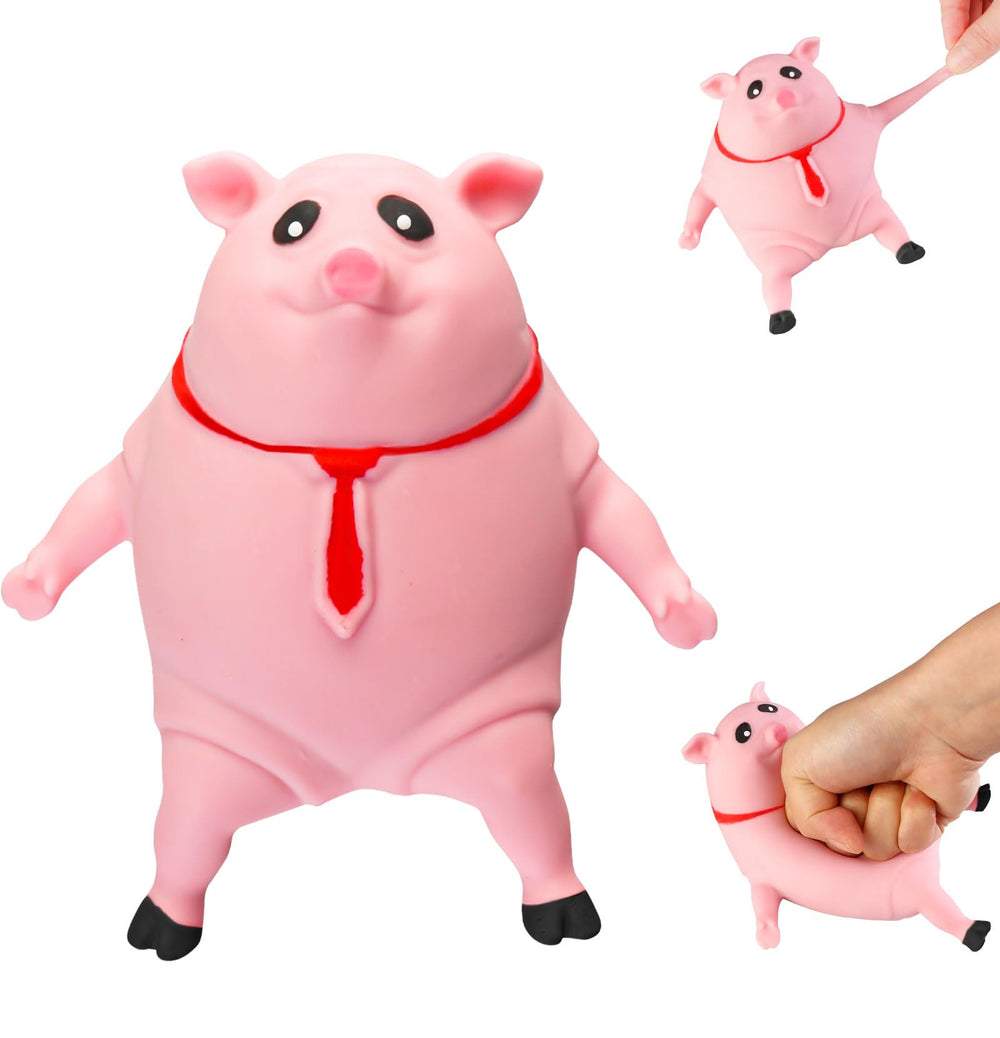 CRIVERY Splash Piggy front view with soft squish for quick stress relief