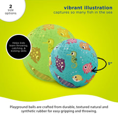 Crocodile Creek unicorn design playground ball sparks creative games