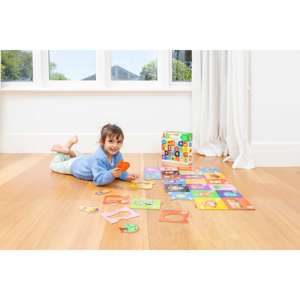 Crocodile Creek table puzzle for kids 4-6 supports early problem solving during playtime