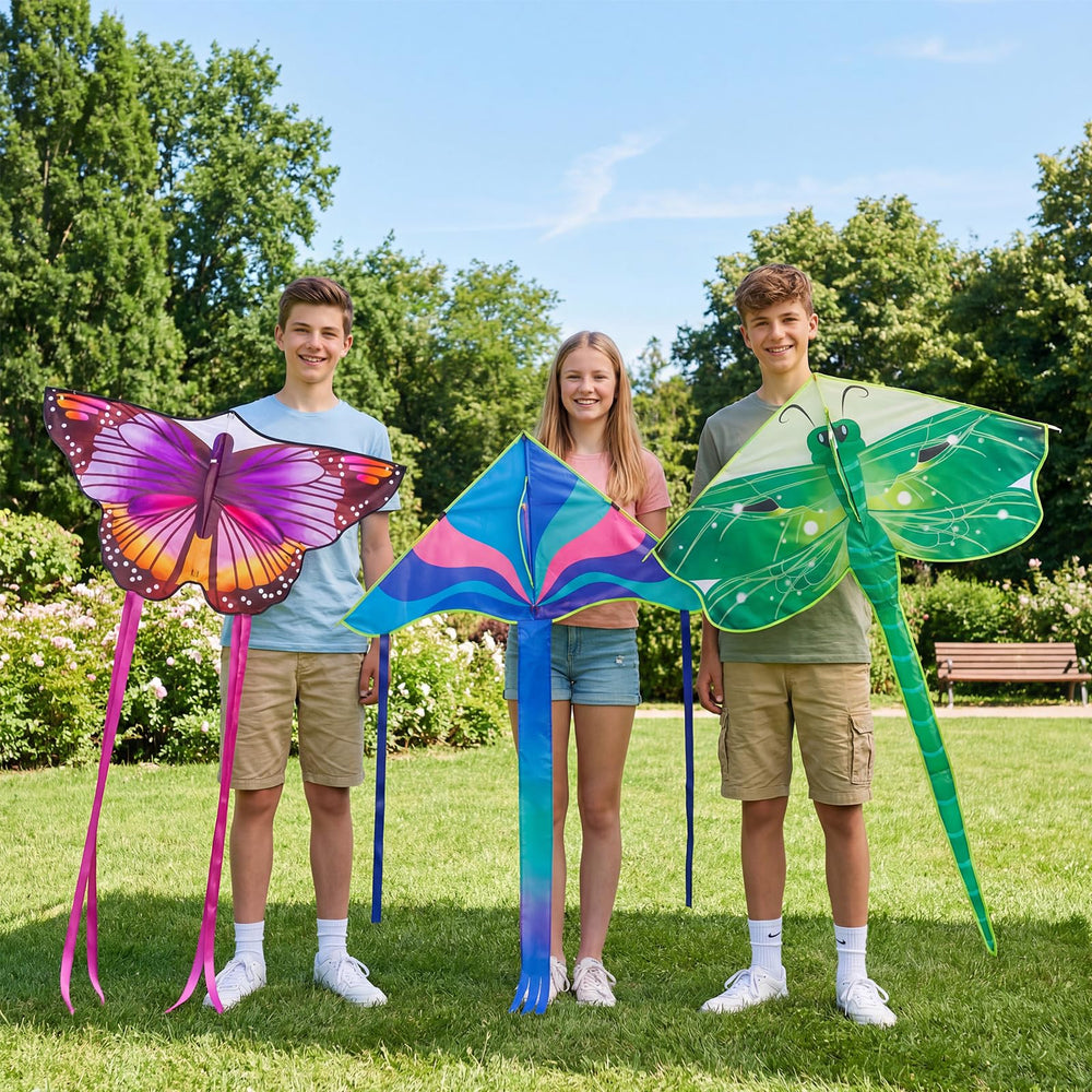 Crogift Delta kite with stable takeoff for all ages