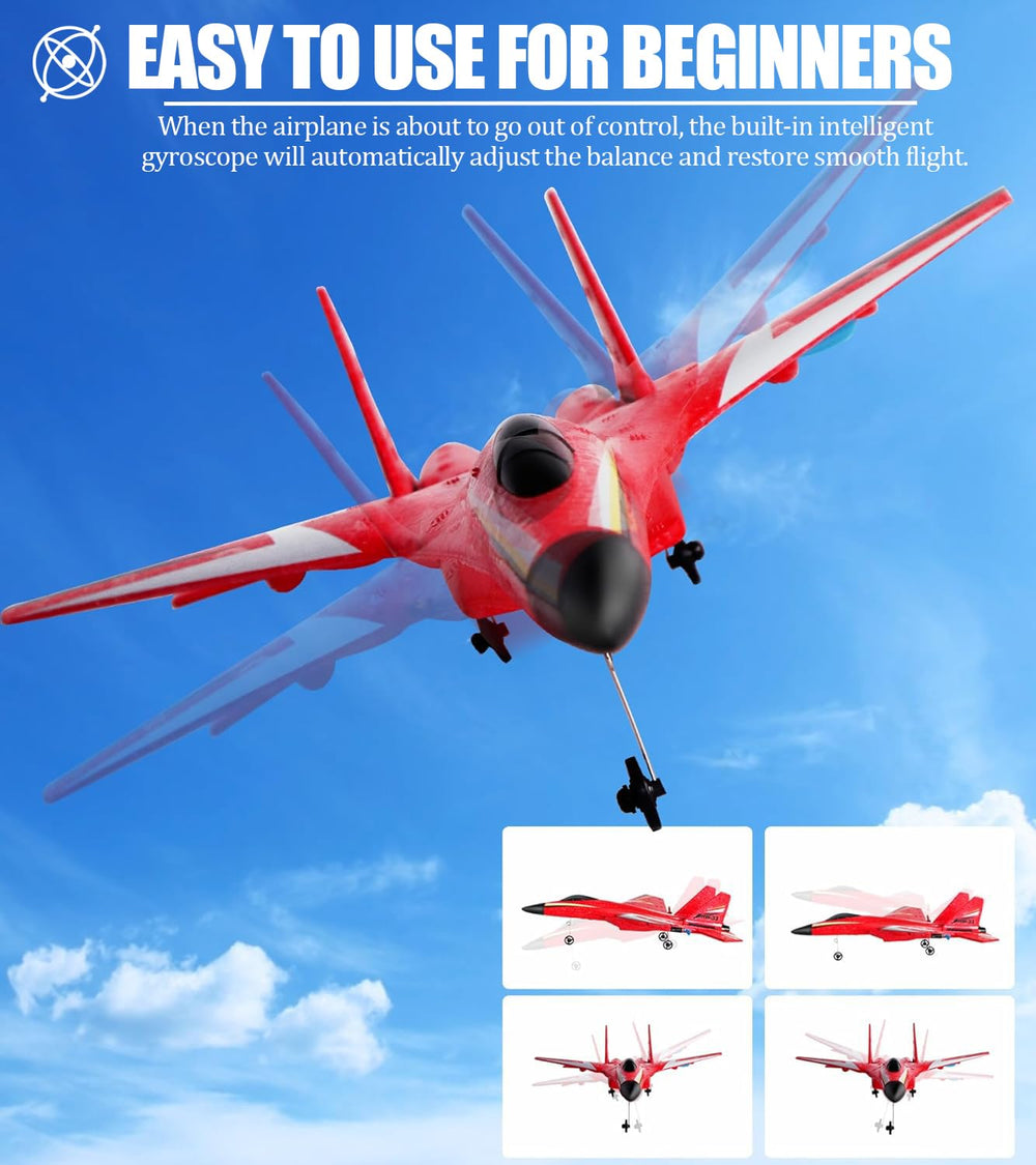 Crohorizon RC plane easy hand-launch for quick takeoffs.