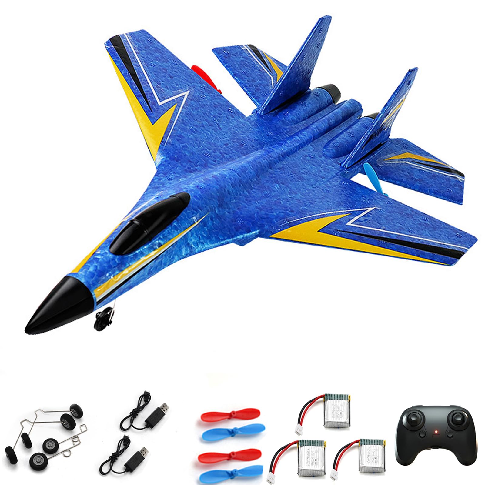 Crohorizon RC Plane in beginners stabilization mode for steady initial flights.