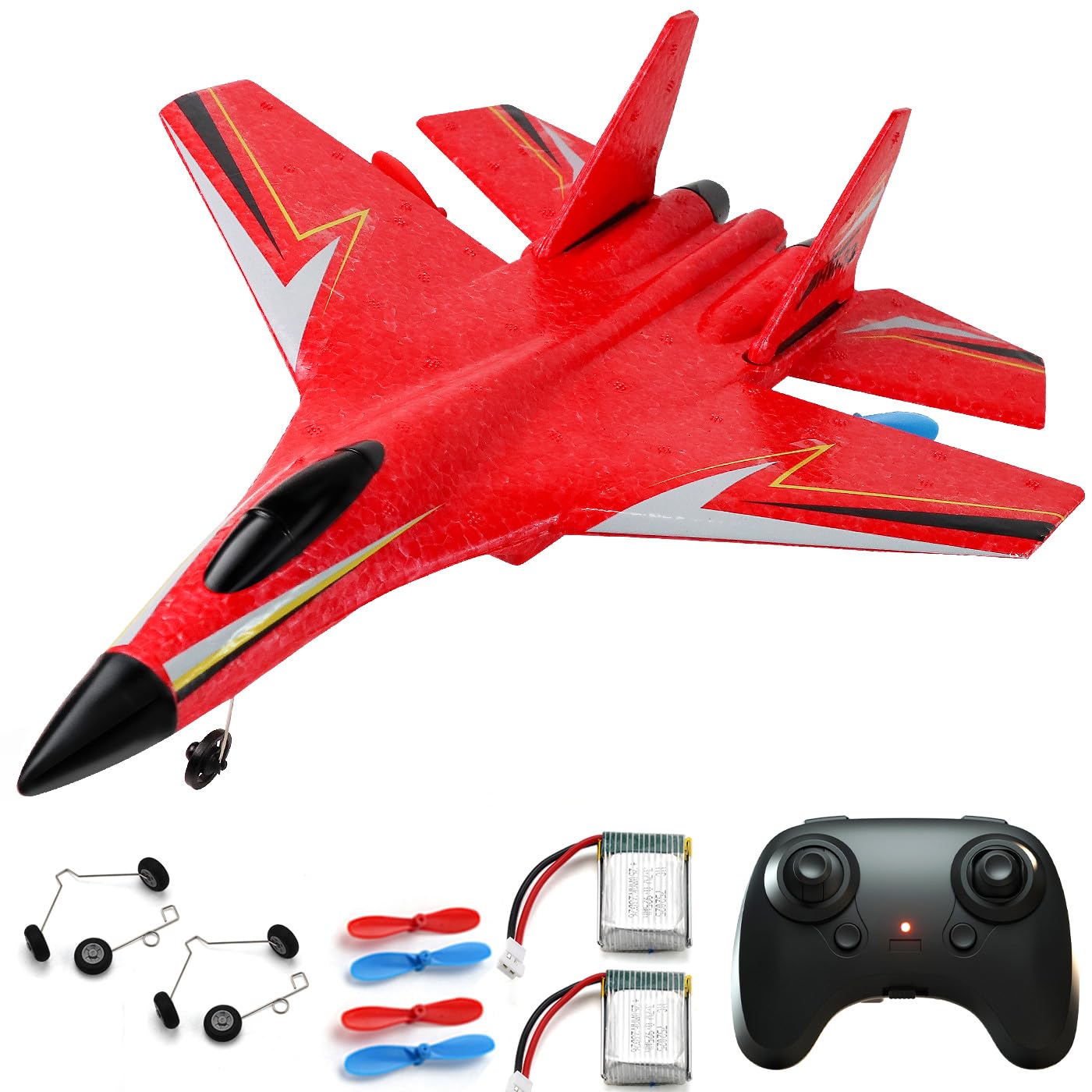 Crohorizon remote-control airplane with stable gyroscope for smooth flight.